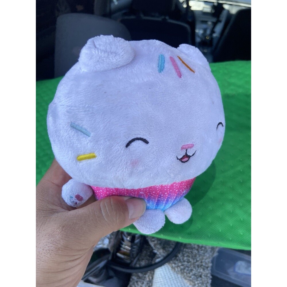 DreamWorks GABBY'S DOLLHOUSE CAKEY CAT Purr-ific Plush Toy 7"